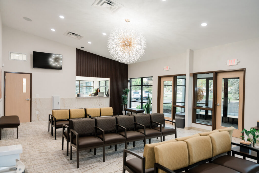 SOMA Face & Body reception and lobby